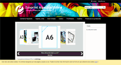Desktop Screenshot of ecoprintalgeciras-istore.es